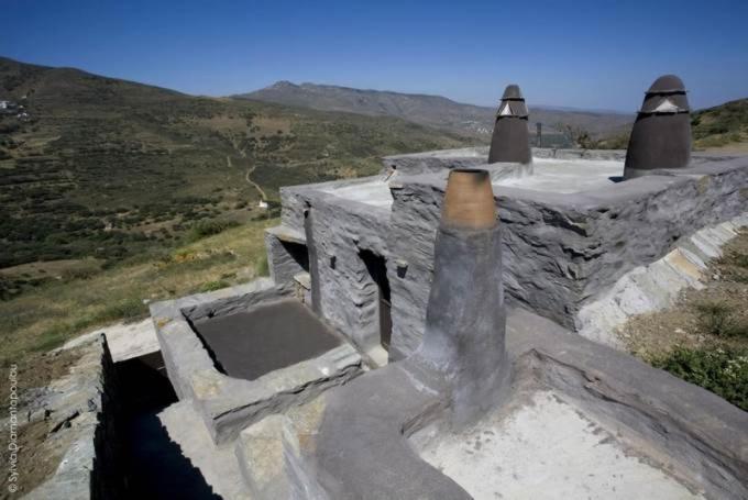 Alonaki Tinos Rental Cottage House Skaládhos المظهر الخارجي الصورة